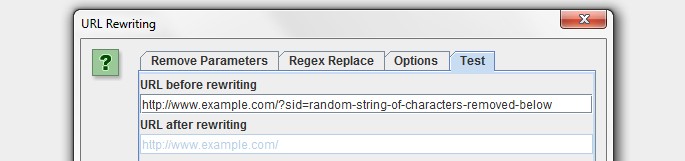 url rewriting test