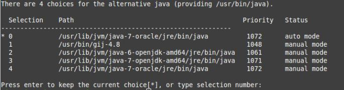 Java 7 configured baby