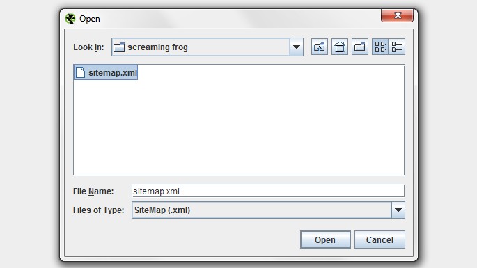 xml sitemap crawling