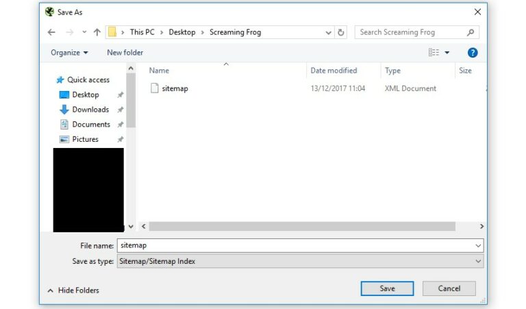 screaming frog seo spider sitemap screaming frog seo spider sitemap