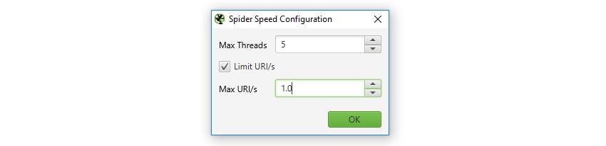 SEO Spider Configuration