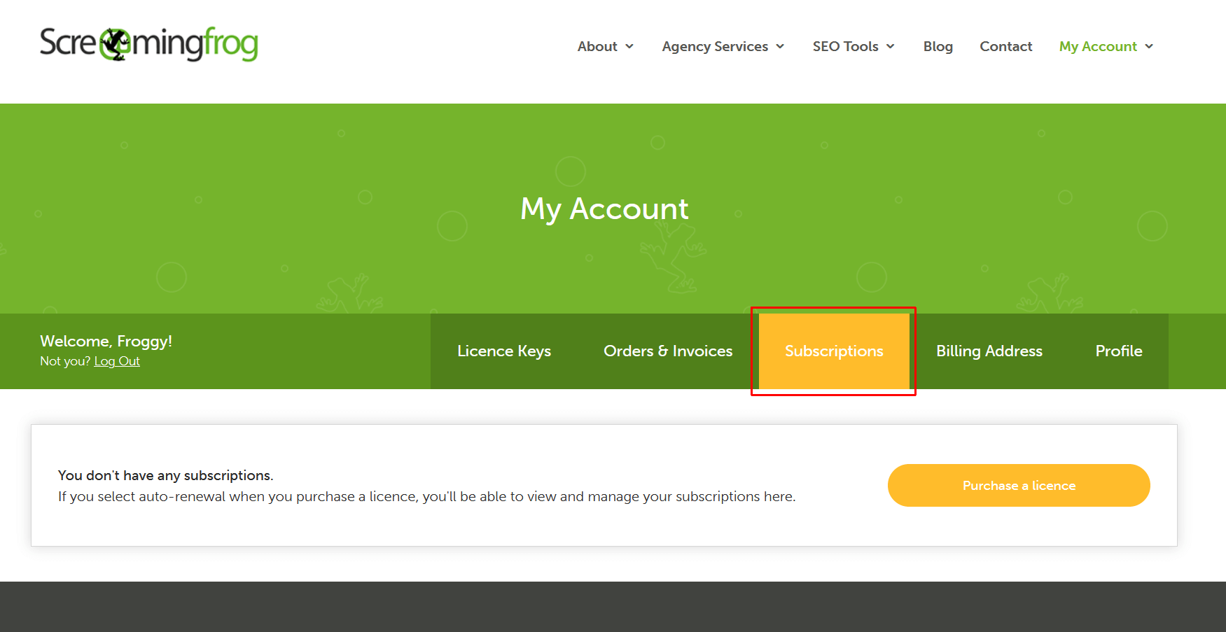 Subscriptions