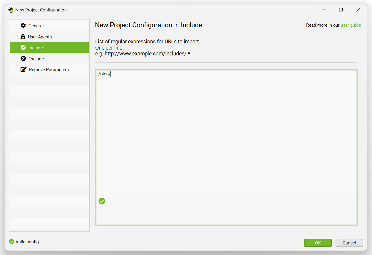Log File Analyser Include