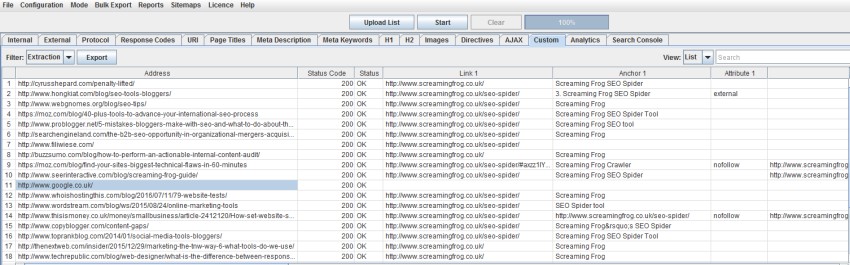 backlinks audited