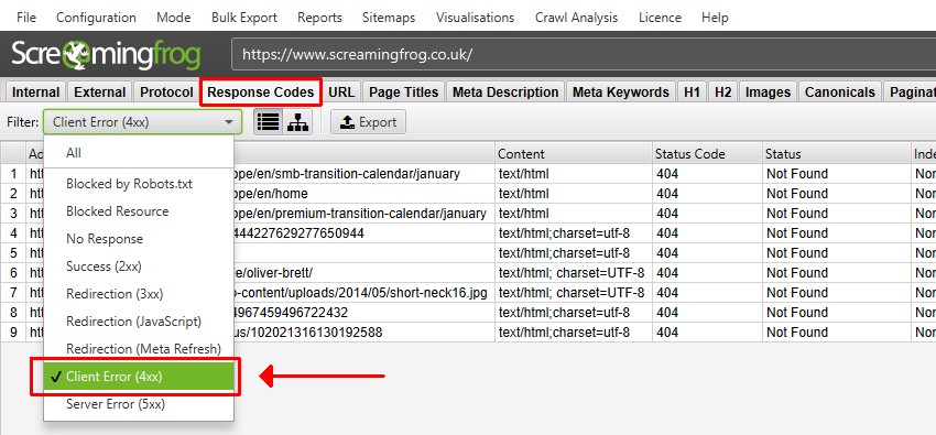 find broken links excel