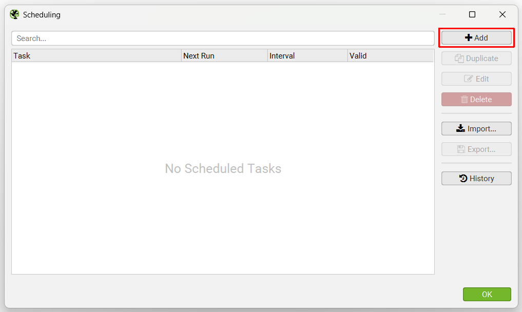 Scheduling