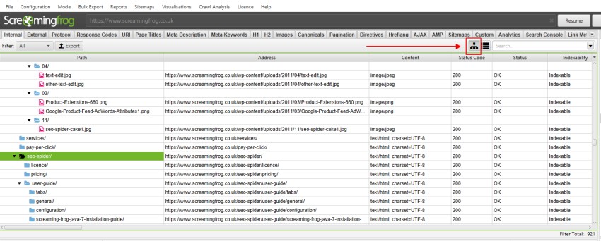 Directory Tree View