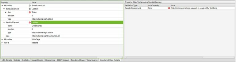 Structured Data Testing & Validation Tool - Screaming Frog
