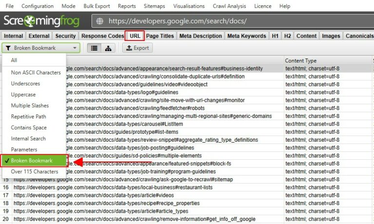 screaming frog seo spider check broken external links screaming frog seo spider check broken external links