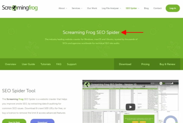 HTML Heading Elements - Screaming Frog