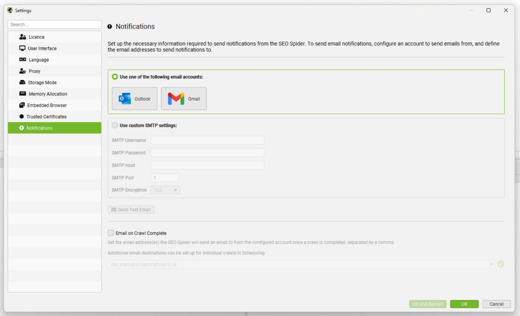 How To Set Up Crawl Email Notifications & Export Attachments ...