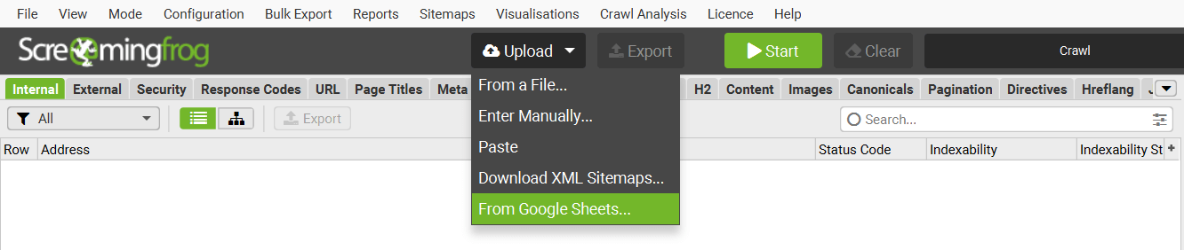Download from Google Sheets URL