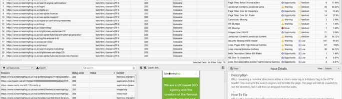 Screaming Frog SEO Spider